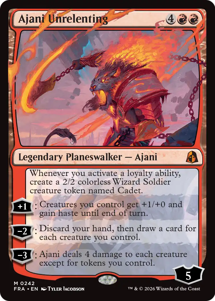 Ajani Unrelenting [Reality Fracture] | Empire Gaming NC