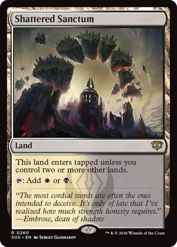 Shattered Sanctum [Secrets of Strixhaven] | Empire Gaming NC