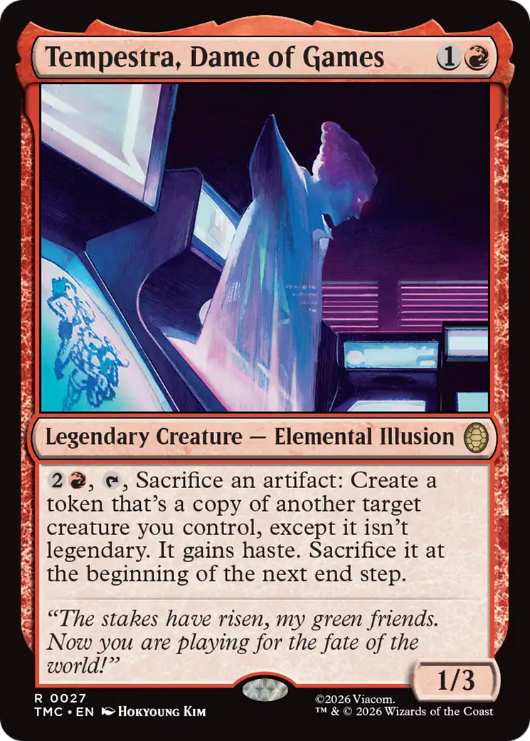 Tempestra, Dame of Games [Teenage Mutant Ninja Turtles Commander] | Empire Gaming NC