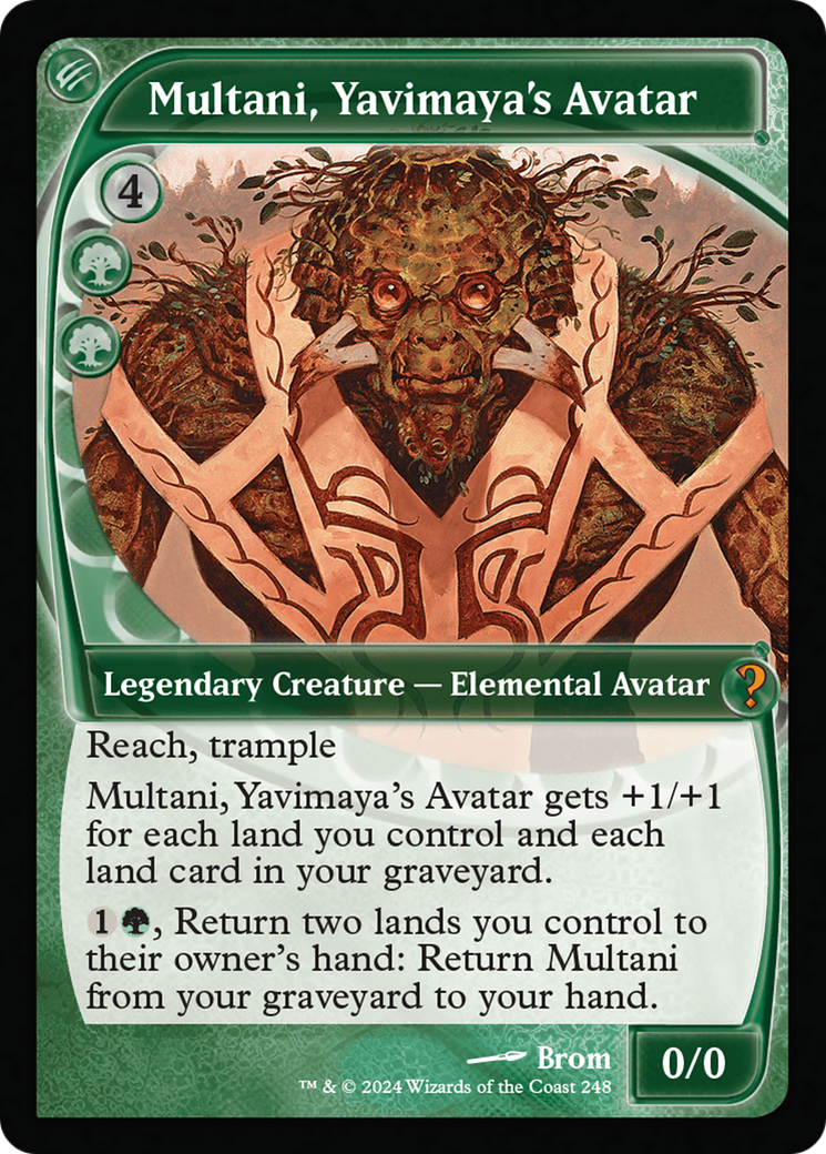 Multani, Yavimaya's Avatar (Future Sight) [Mystery Booster 2] | Empire Gaming NC