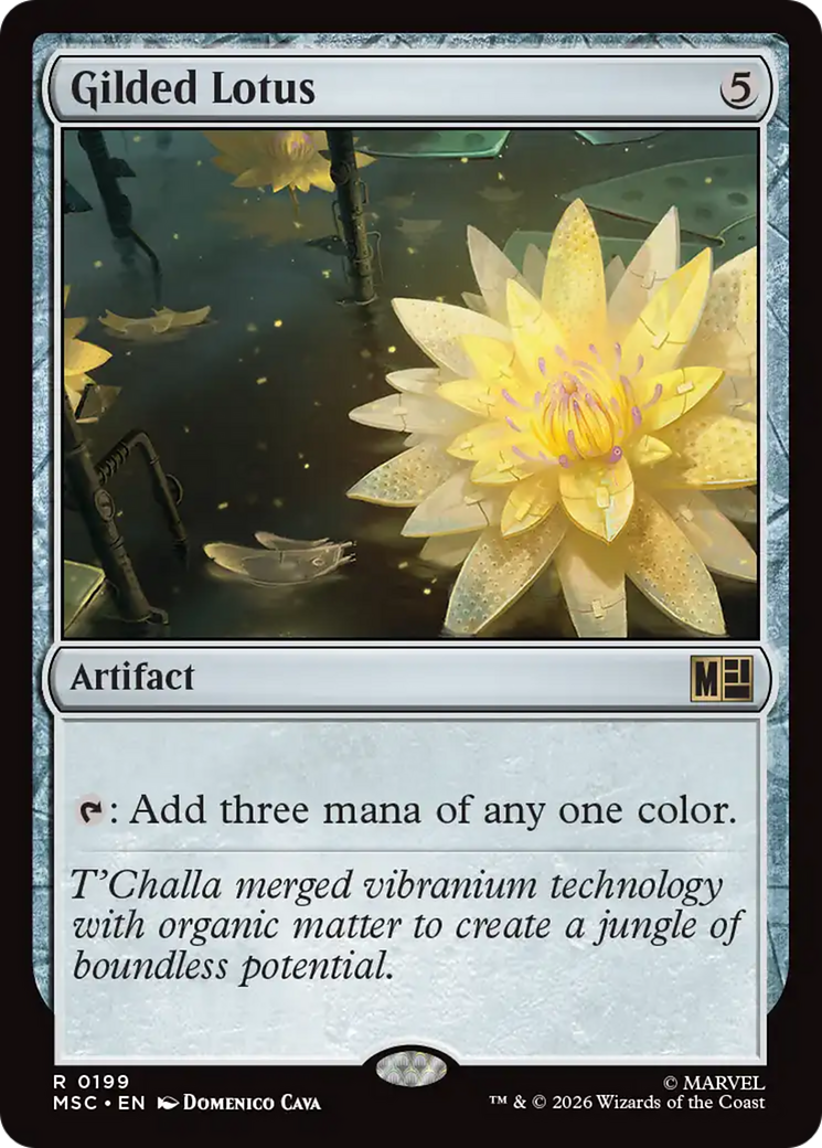 Gilded Lotus (Surge Foil) [Marvel Super Heroes Commander] | Empire Gaming NC