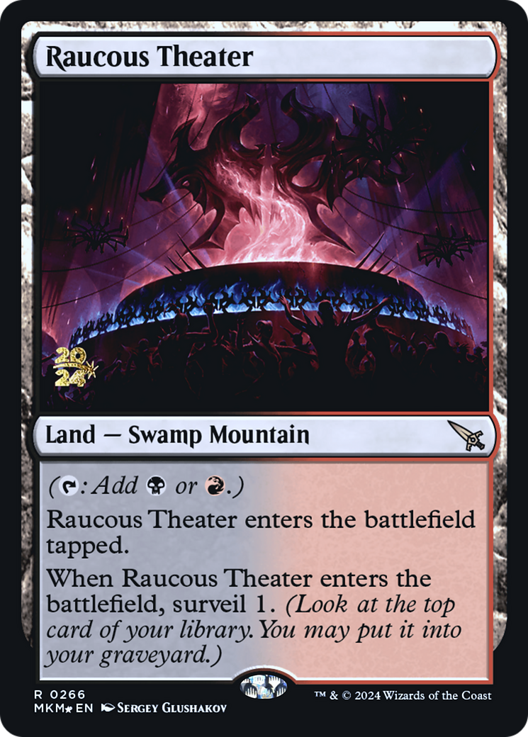 Raucous Theater [Murders at Karlov Manor Prerelease Promos] | Empire Gaming NC