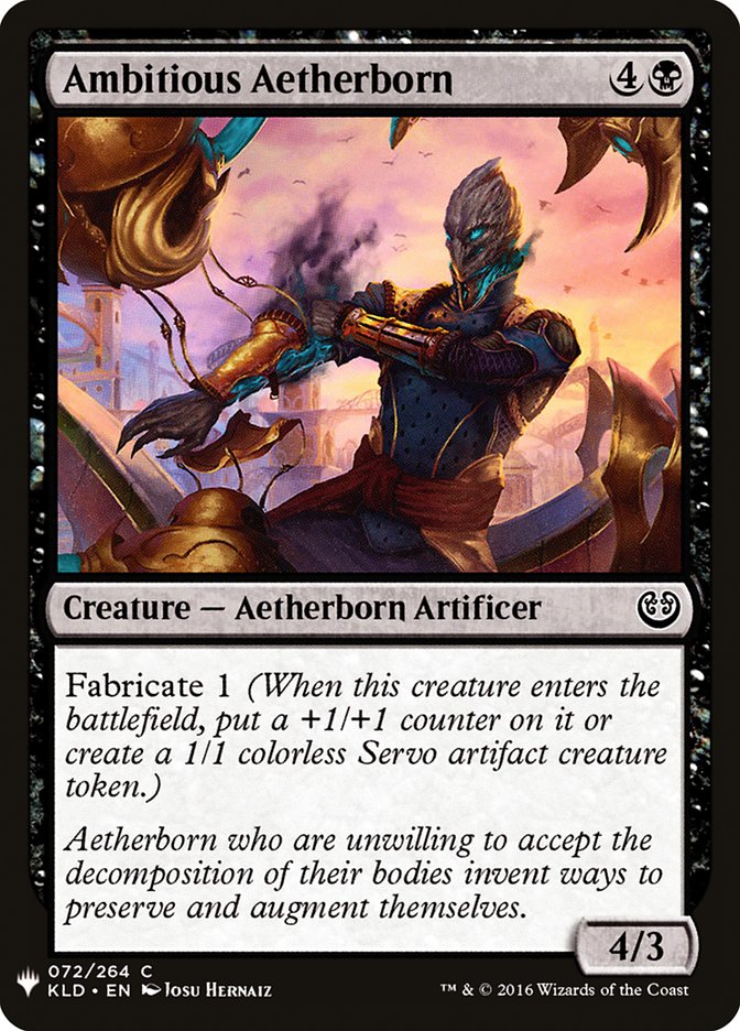 Ambitious Aetherborn [Mystery Booster] | Empire Gaming NC