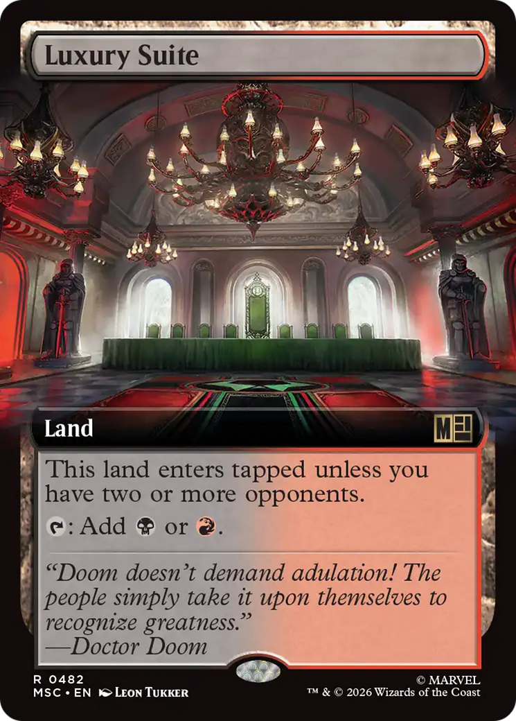 Luxury Suite (Extended Art) [Marvel Super Heroes Commander] | Empire Gaming NC