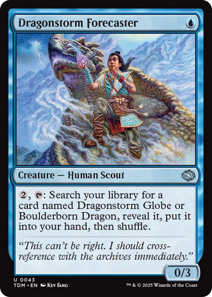 Dragonstorm Forecaster [Tarkir: Dragonstorm] | Empire Gaming NC