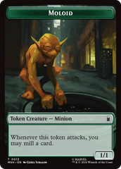 Wall // Moloid Double-Sided Token [Marvel Super Heroes Tokens] | Empire Gaming NC