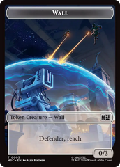 Copy (001) // Wall (003) Double-Sided Token [Marvel Super Heroes Commander Tokens] | Empire Gaming NC