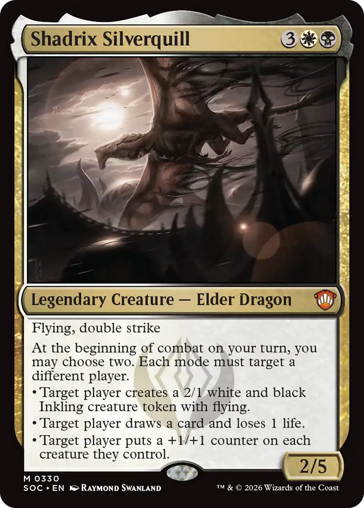 Shadrix Silverquill [Secrets of Strixhaven Commander] | Empire Gaming NC