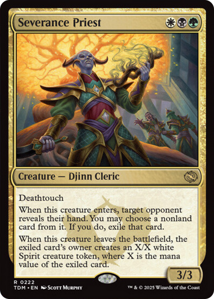 Severance Priest [Tarkir: Dragonstorm] | Empire Gaming NC