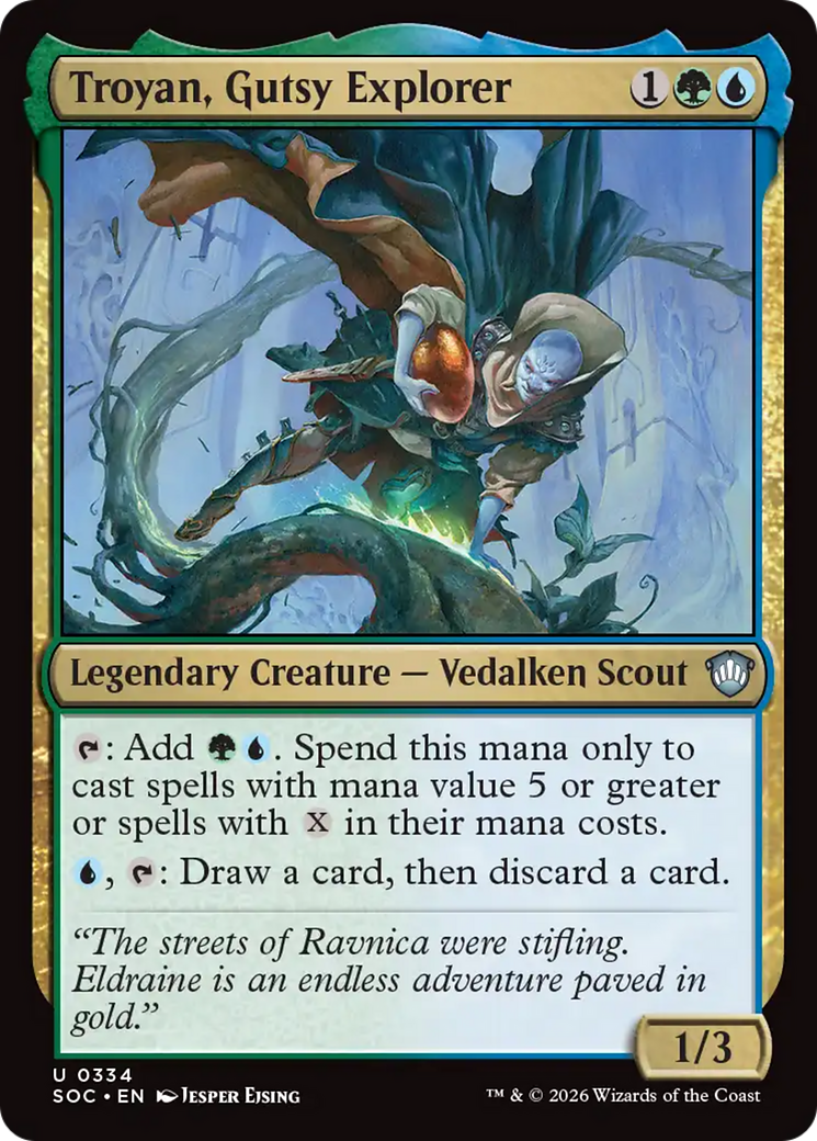 Troyan, Gutsy Explorer [Secrets of Strixhaven Commander] | Empire Gaming NC