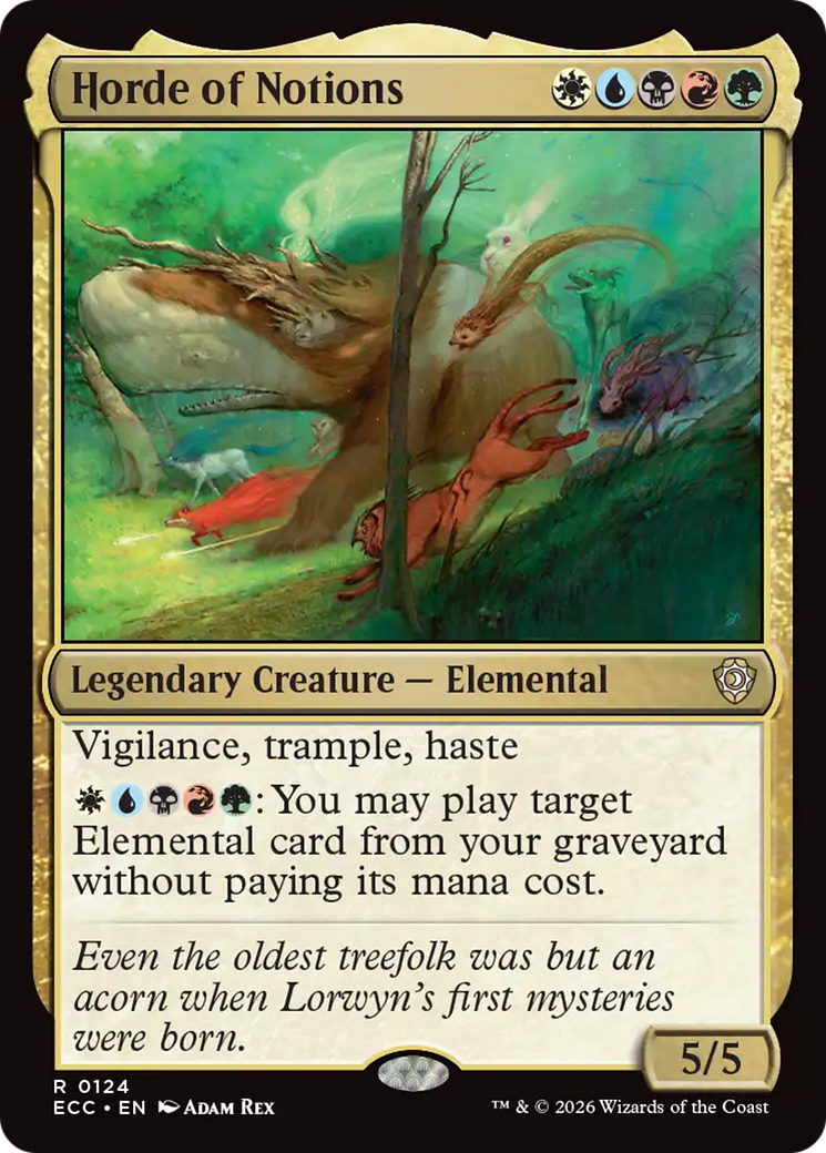 Horde of Notions [Lorwyn Eclipsed Commander] | Empire Gaming NC