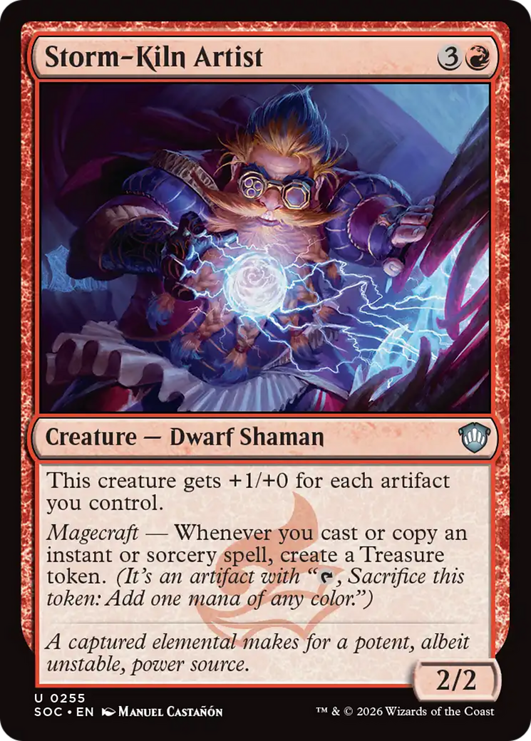 Storm-Kiln Artist [Secrets of Strixhaven Commander] | Empire Gaming NC
