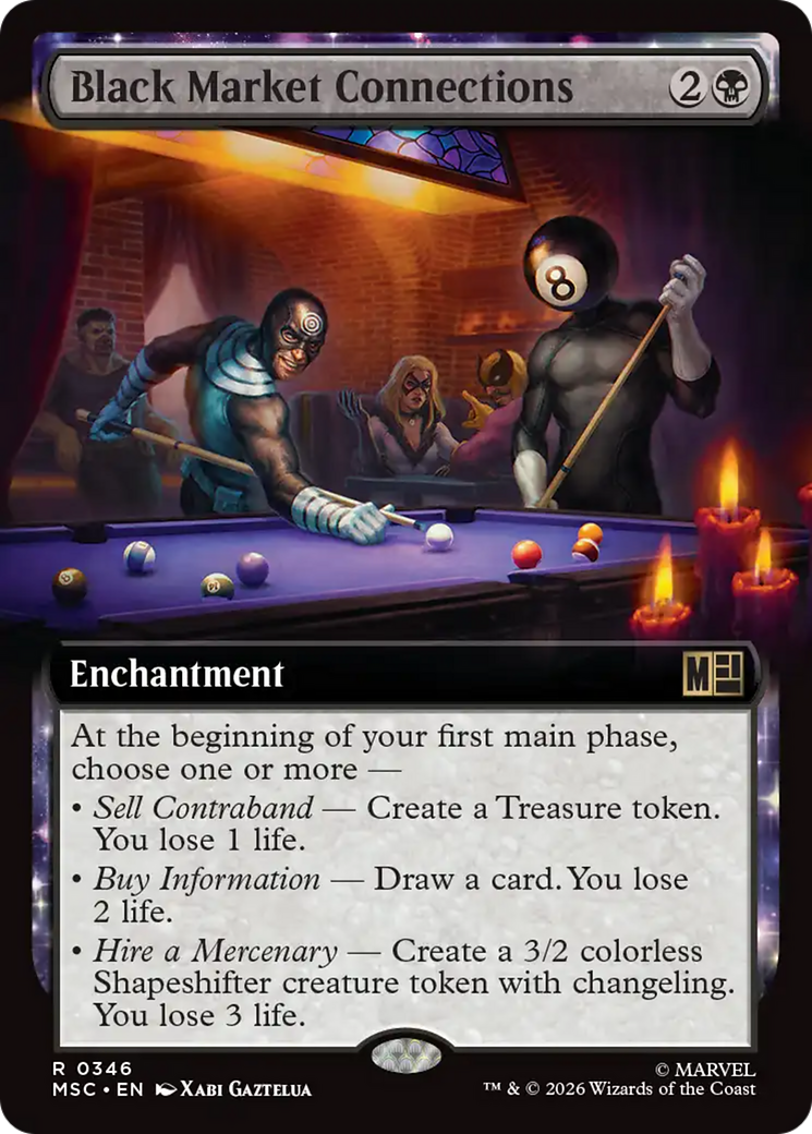 Black Market Connections (Extended Art) [Marvel Super Heroes Commander] | Empire Gaming NC