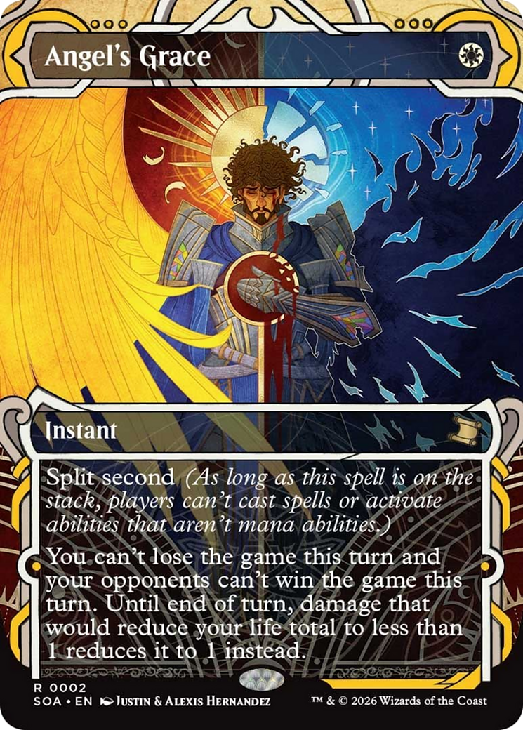Angel's Grace (Japanese) [Secrets of Strixhaven: Mystical Archive] | Empire Gaming NC