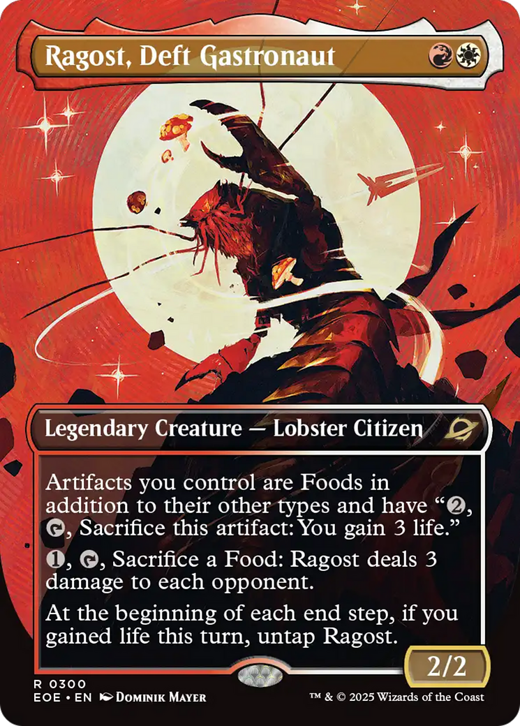 Ragost, Deft Gastronaut (Borderless) [Edge of Eternities] | Empire Gaming NC