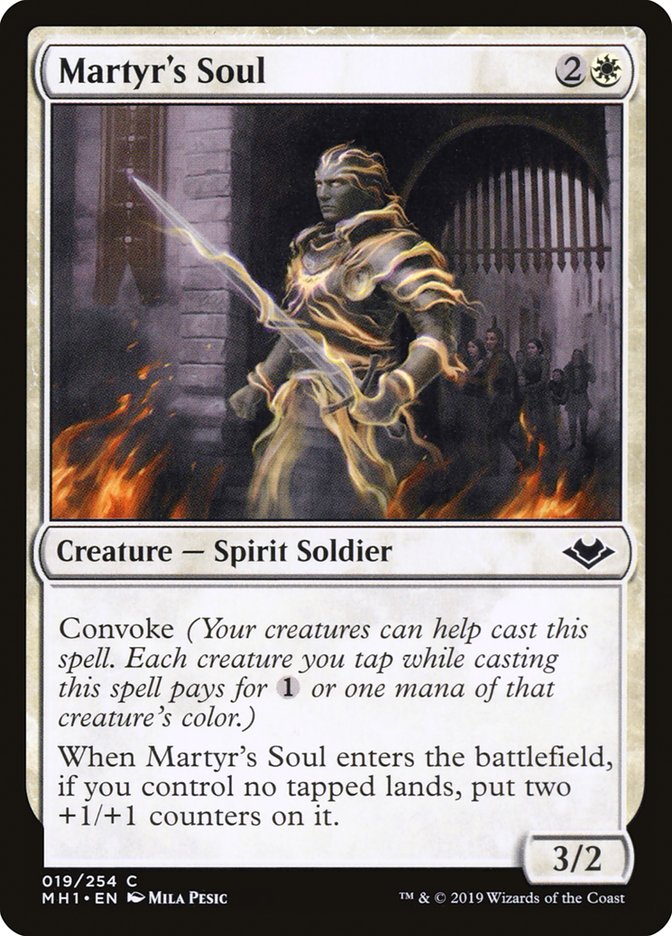 Martyr's Soul [Modern Horizons] | Empire Gaming NC