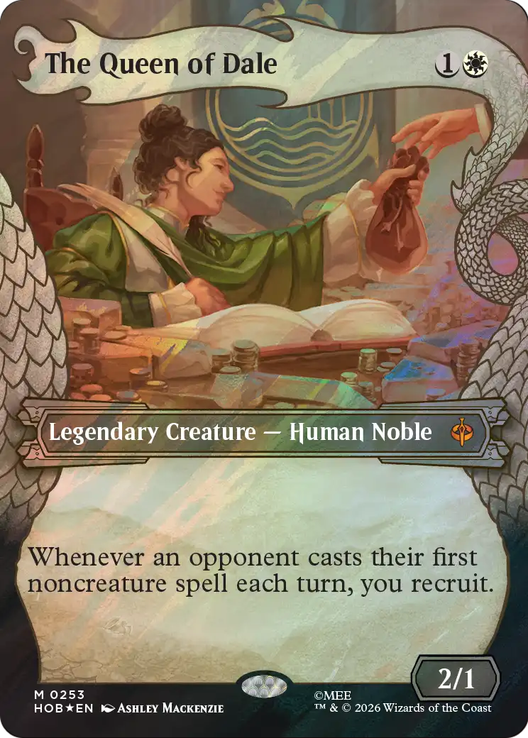 The Queen of Dale (Showcase) (Surge Foil) [The Hobbit] | Empire Gaming NC