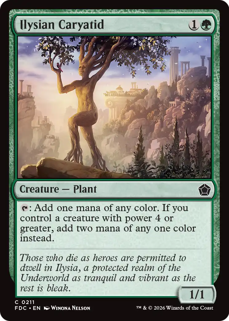 Ilysian Caryatid [Foundations Commander] | Empire Gaming NC