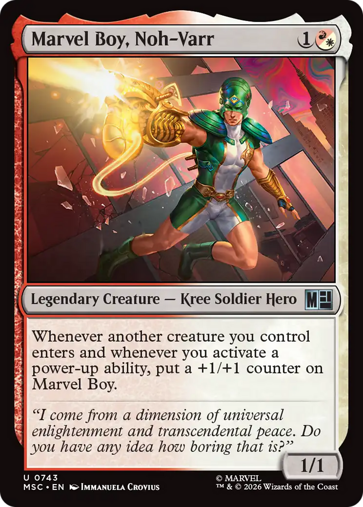 Marvel Boy, Noh-Varr [Marvel Super Heroes Commander] | Empire Gaming NC