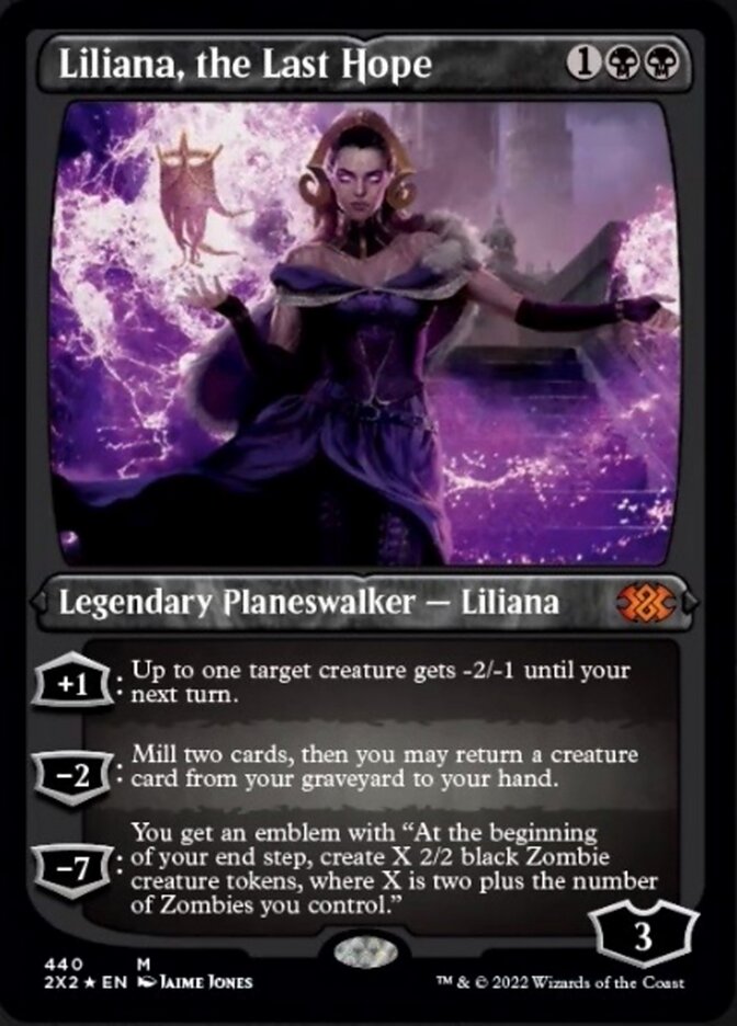 Liliana, the Last Hope (Foil Etched) [Double Masters 2022] | Empire Gaming NC