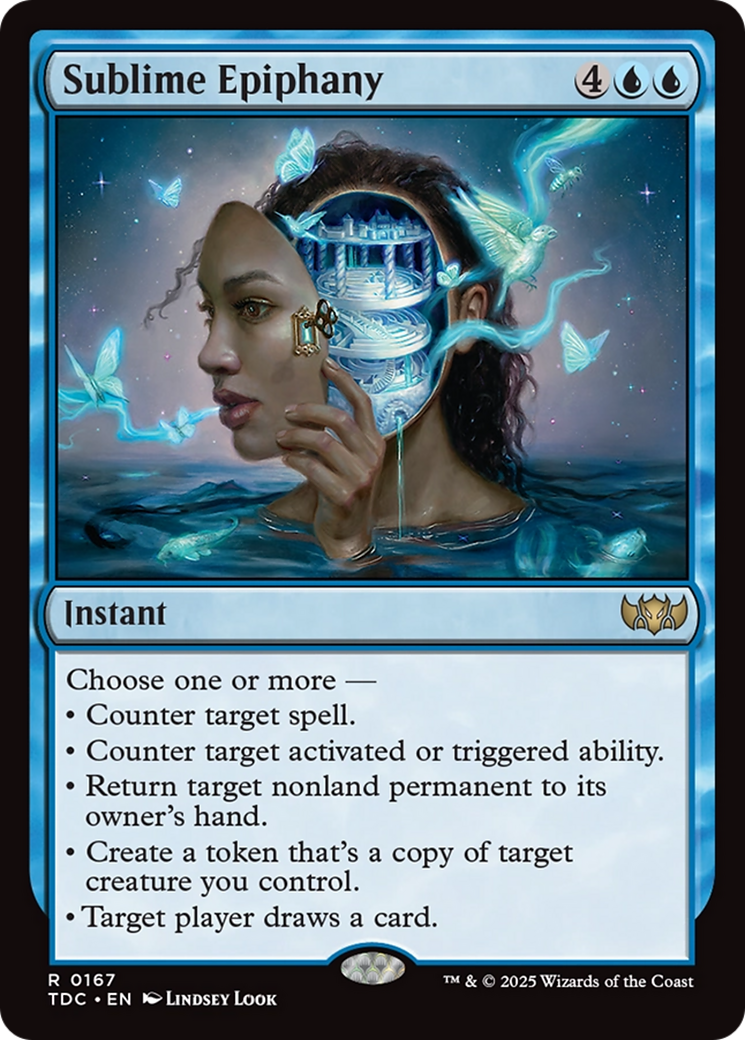 Sublime Epiphany [Tarkir: Dragonstorm Commander] | Empire Gaming NC