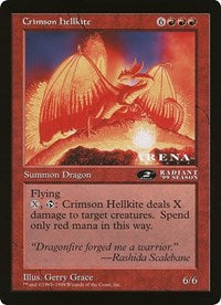 Crimson Hellkite (Oversized) [Oversize Cards] | Empire Gaming NC