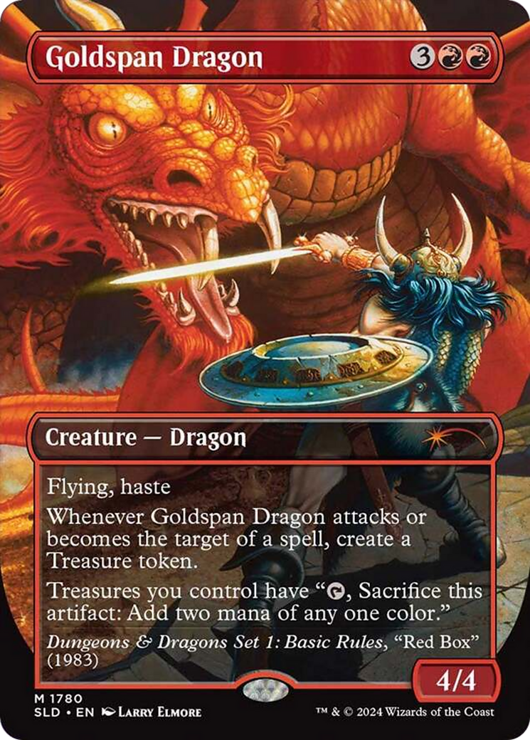 Goldspan Dragon (Rainbow Foil) [Secret Lair Drop Series] | Empire Gaming NC