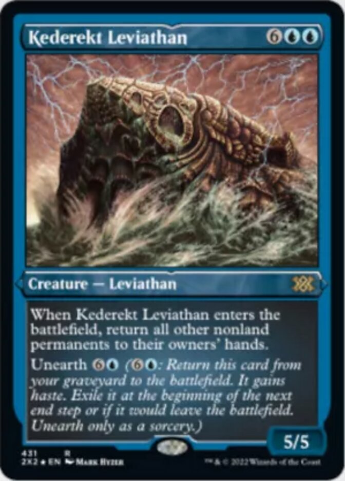 Kederekt Leviathan (Foil Etched) [Double Masters 2022] | Empire Gaming NC