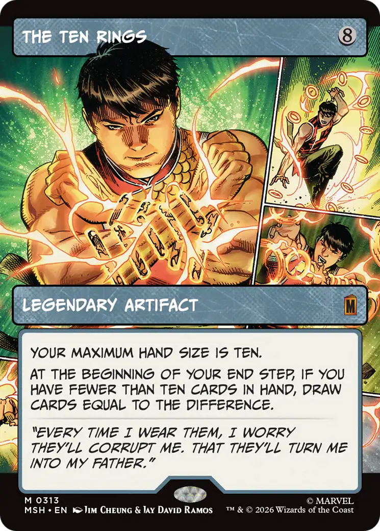 The Ten Rings (Borderless) [Marvel Super Heroes] | Empire Gaming NC