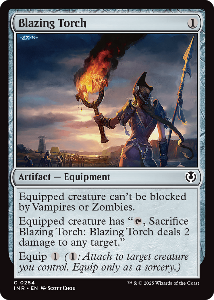 Blazing Torch [Innistrad Remastered] | Empire Gaming NC