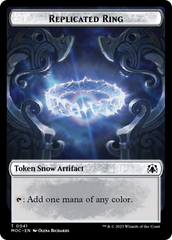 Food // Replicated Ring Double-Sided Token [March of the Machine Commander Tokens] | Empire Gaming NC