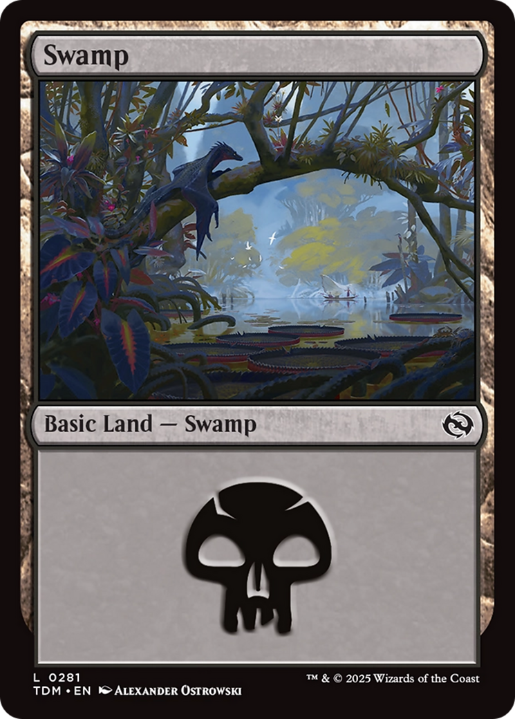 Swamp (0281) [Tarkir: Dragonstorm] | Empire Gaming NC