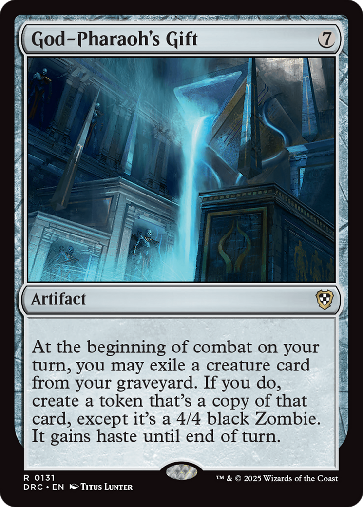 God-Pharaoh's Gift [Aetherdrift Commander] | Empire Gaming NC
