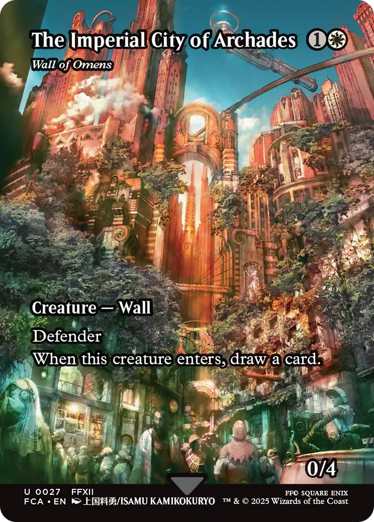 The Imperial City of Archades - Wall of Omens (Showcase) [FINAL FANTASY : Through the Ages] | Empire Gaming NC