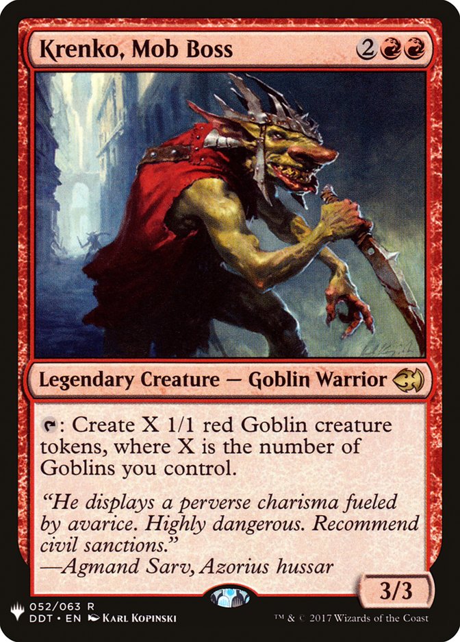Krenko, Mob Boss [Mystery Booster] | Empire Gaming NC