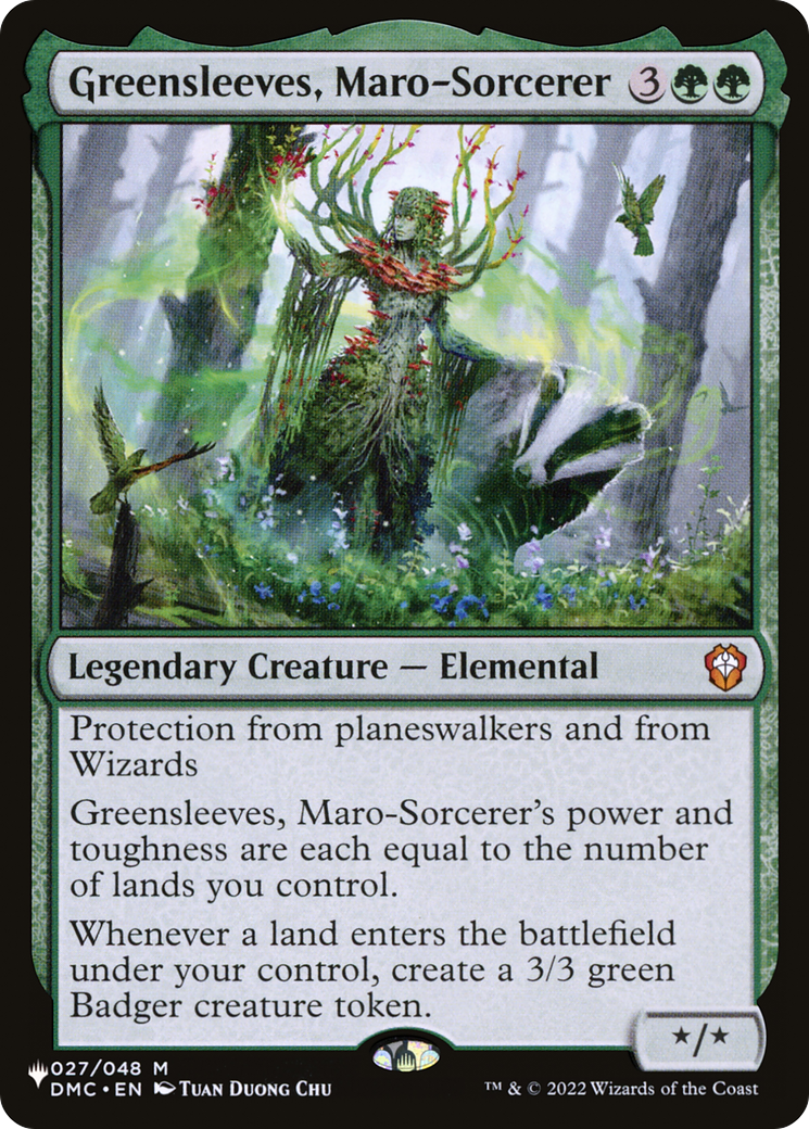 Greensleeves, Maro-Sorcerer [The List] | Empire Gaming NC