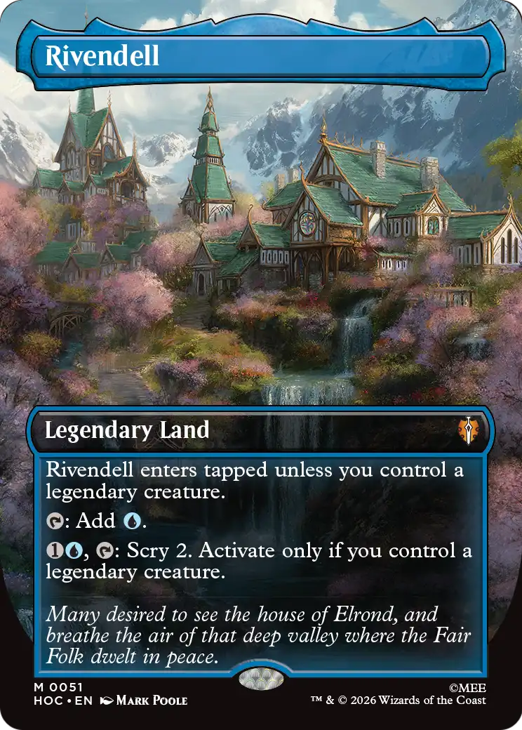 Rivendell (Borderless) [The Hobbit: Eternal-Legal] | Empire Gaming NC
