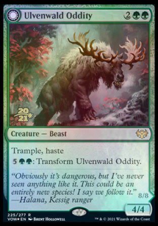 Ulvenwald Oddity // Ulvenwald Behemoth [Innistrad: Crimson Vow Prerelease Promos] | Empire Gaming NC