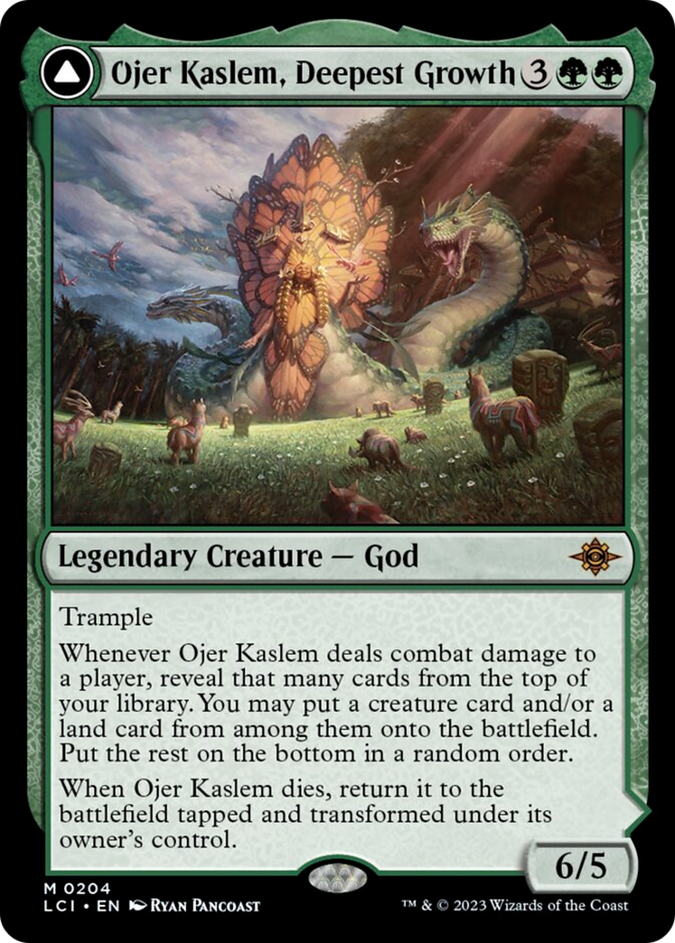 Ojer Kaslem, Deepest Growth // Temple of Cultivation [The Lost Caverns of Ixalan] | Empire Gaming NC