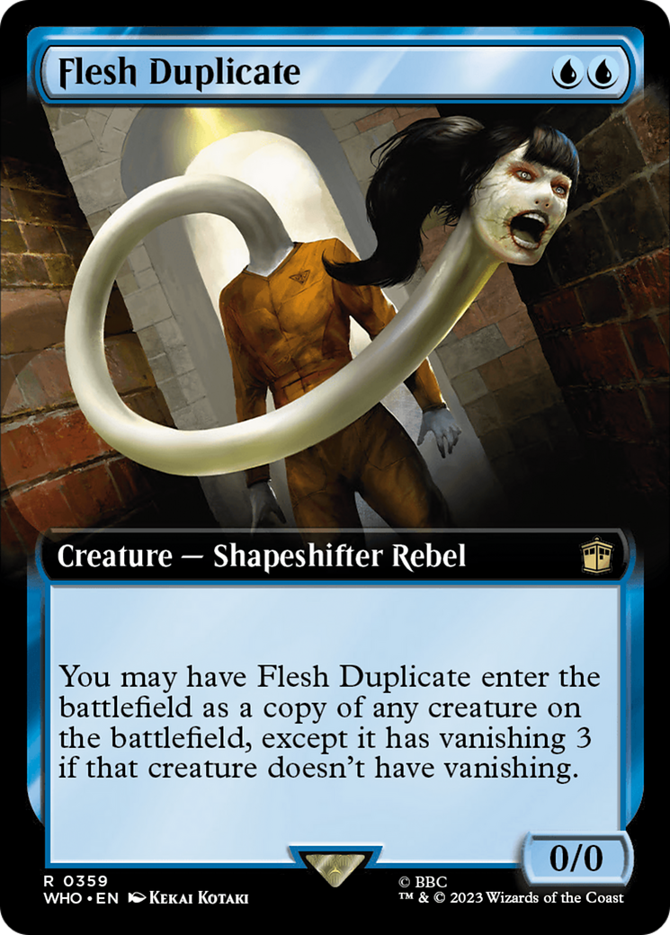 Flesh Duplicate (Extended Art) [Doctor Who] | Empire Gaming NC