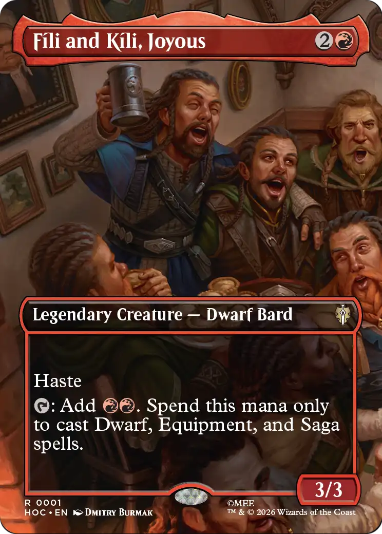 Fili and Kili, Joyous (Borderless) [The Hobbit: Eternal-Legal] | Empire Gaming NC