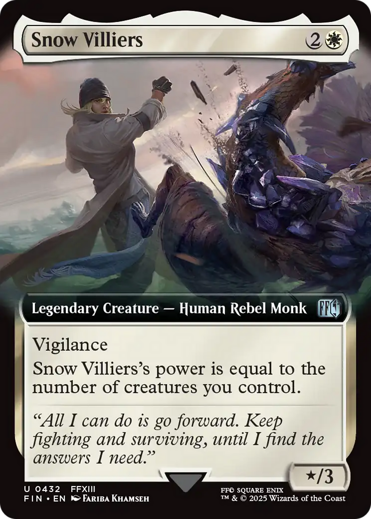 Snow Villiers (Extended Art) [FINAL FANTASY] | Empire Gaming NC