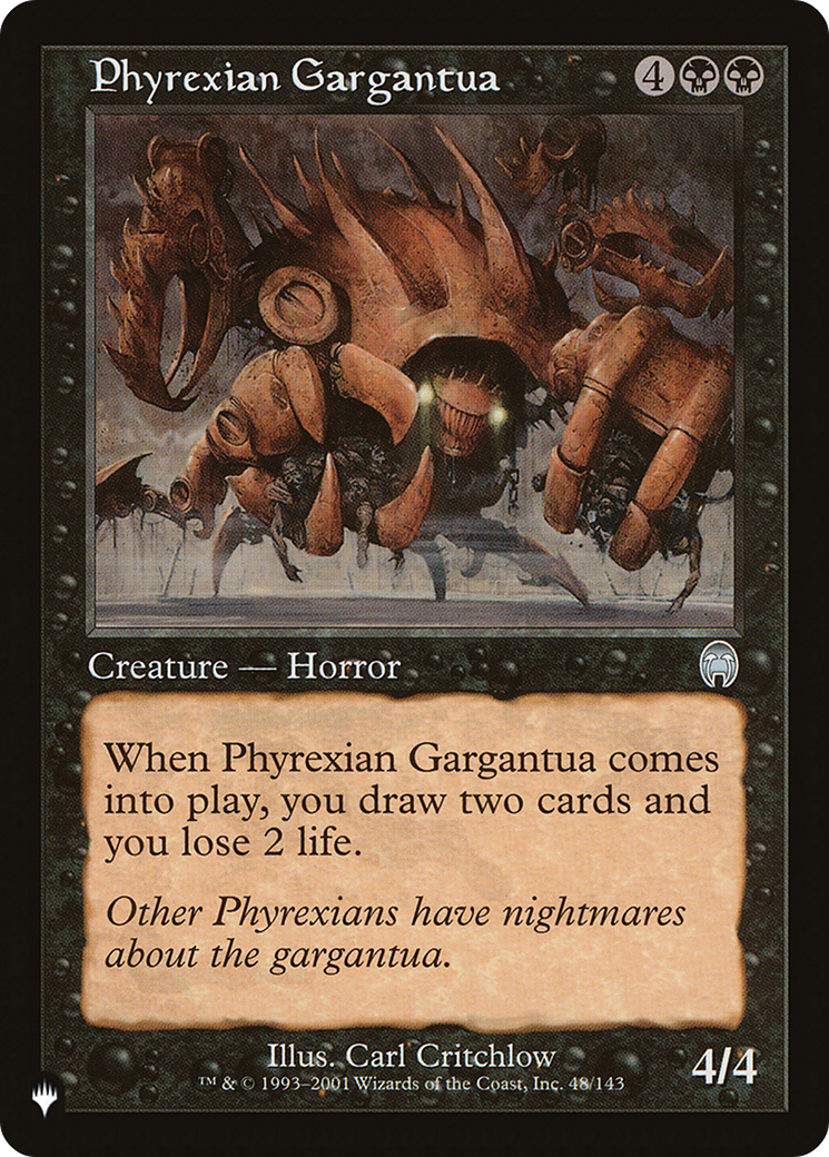 Phyrexian Gargantua [The List] | Empire Gaming NC