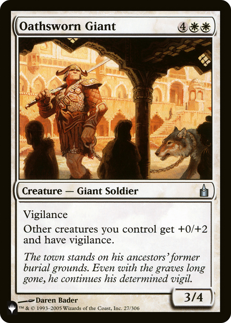 Oathsworn Giant [The List] | Empire Gaming NC