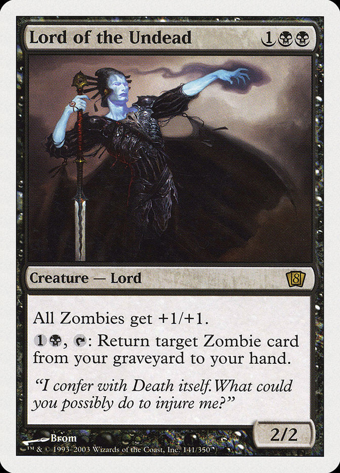 Lord of the Undead (8th Edition) [Oversize Cards] | Empire Gaming NC