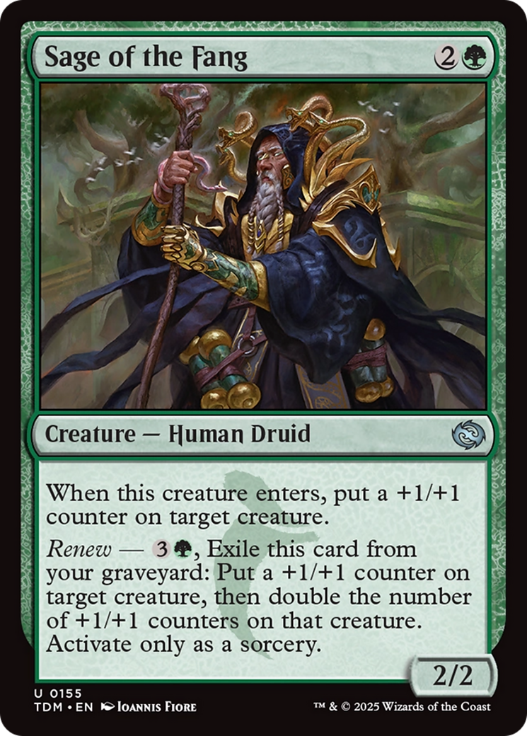 Sage of the Fang [Tarkir: Dragonstorm] | Empire Gaming NC