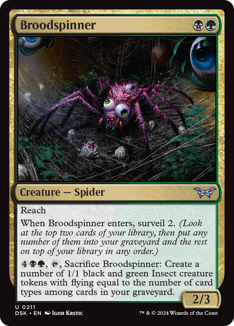 Broodspinner [Duskmourn: House of Horror] | Empire Gaming NC