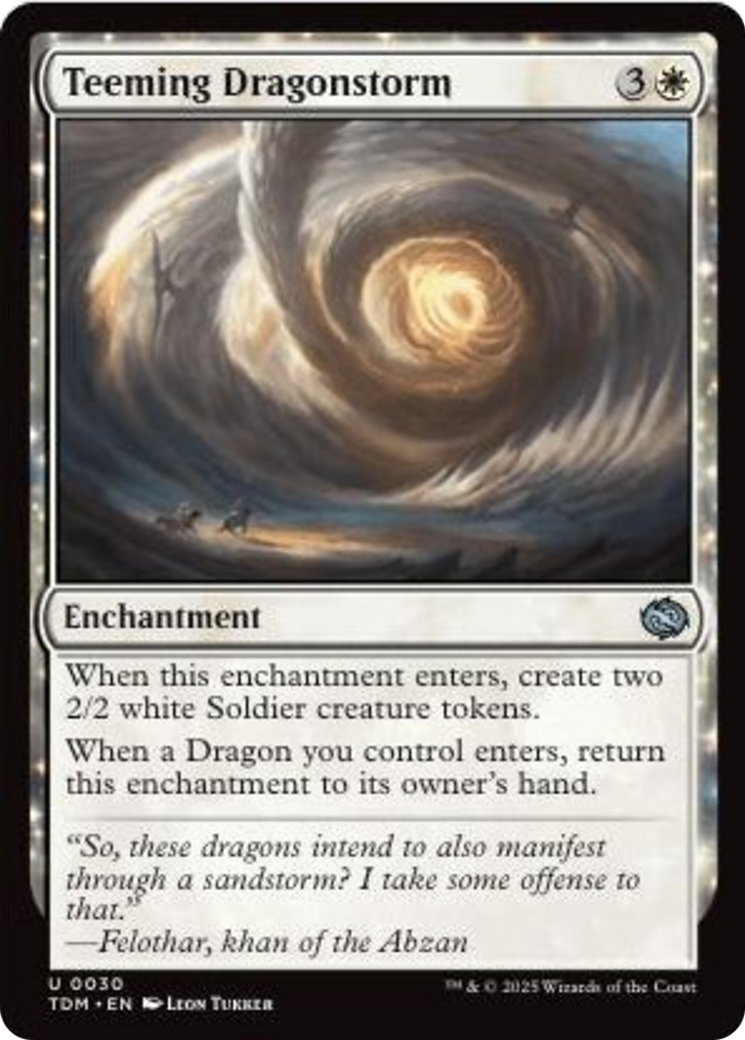 Teeming Dragonstorm [Tarkir: Dragonstorm] | Empire Gaming NC