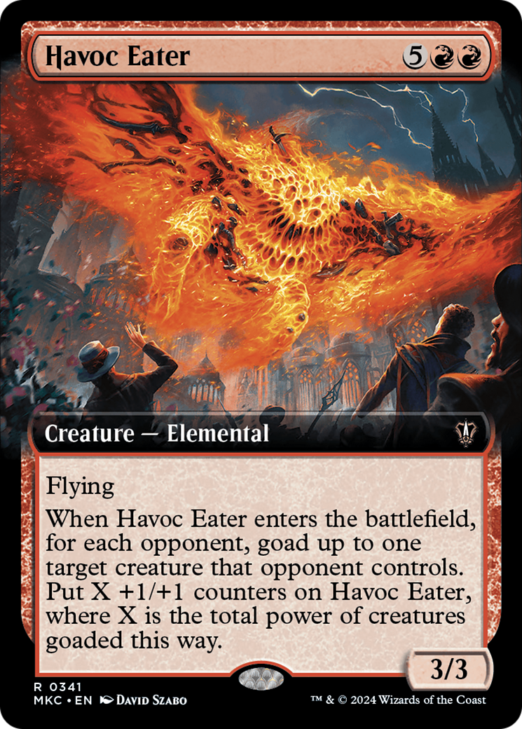 Havoc Eater (Extended Art) [Murders at Karlov Manor Commander] | Empire Gaming NC