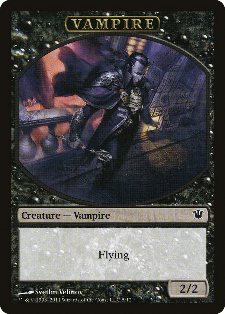 Blood // Vampire (0007) Double-Sided Token [Innistrad Remastered Tokens] | Empire Gaming NC